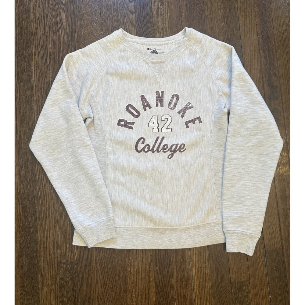 Vintage Roanoke College Champion Reverse Weave Crewneck Sweatshirt Women's Small